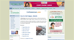 Desktop Screenshot of callingcalgary.com